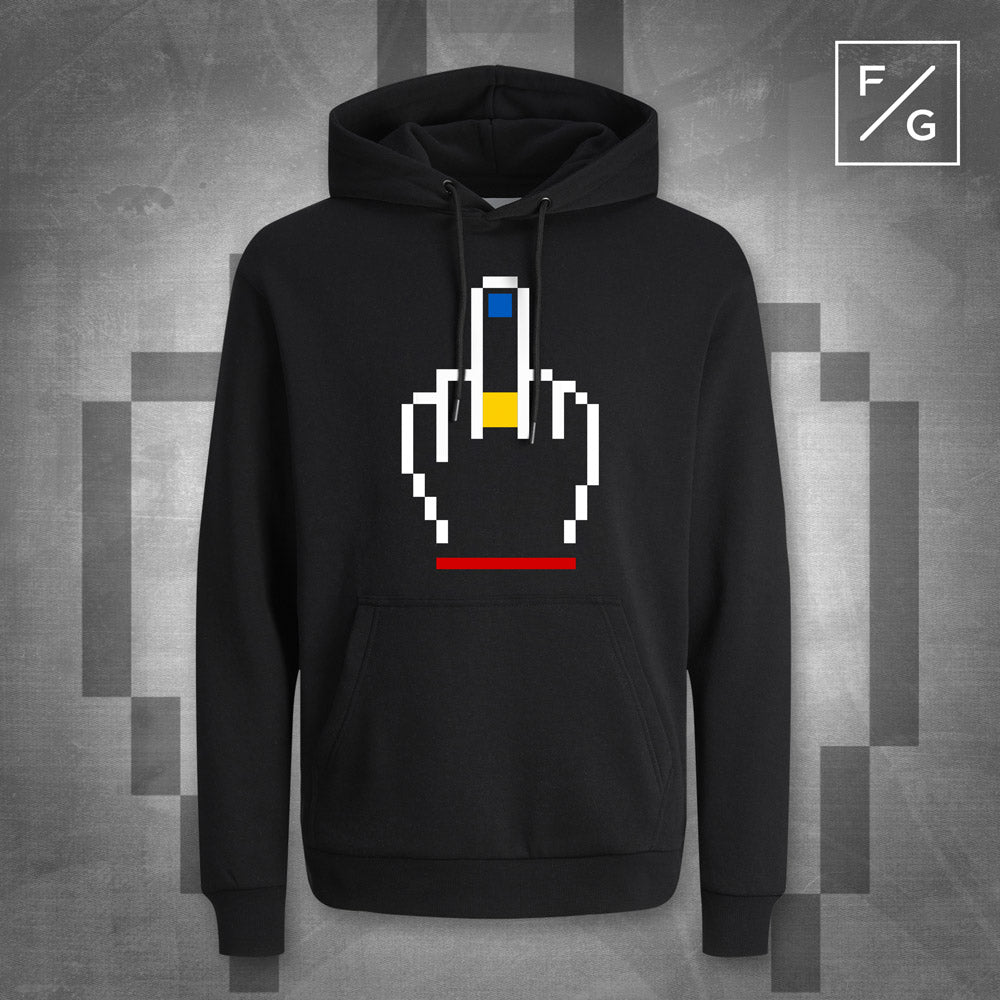 FVCK GENRES 'Classic' Middlefinger - Hoodie